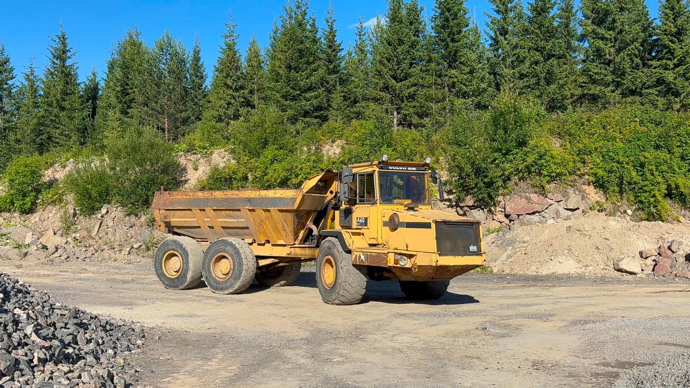 Volvo BM A20 -maansiirtoauto eli dumpperi